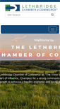 Mobile Screenshot of lethbridgechamber.com